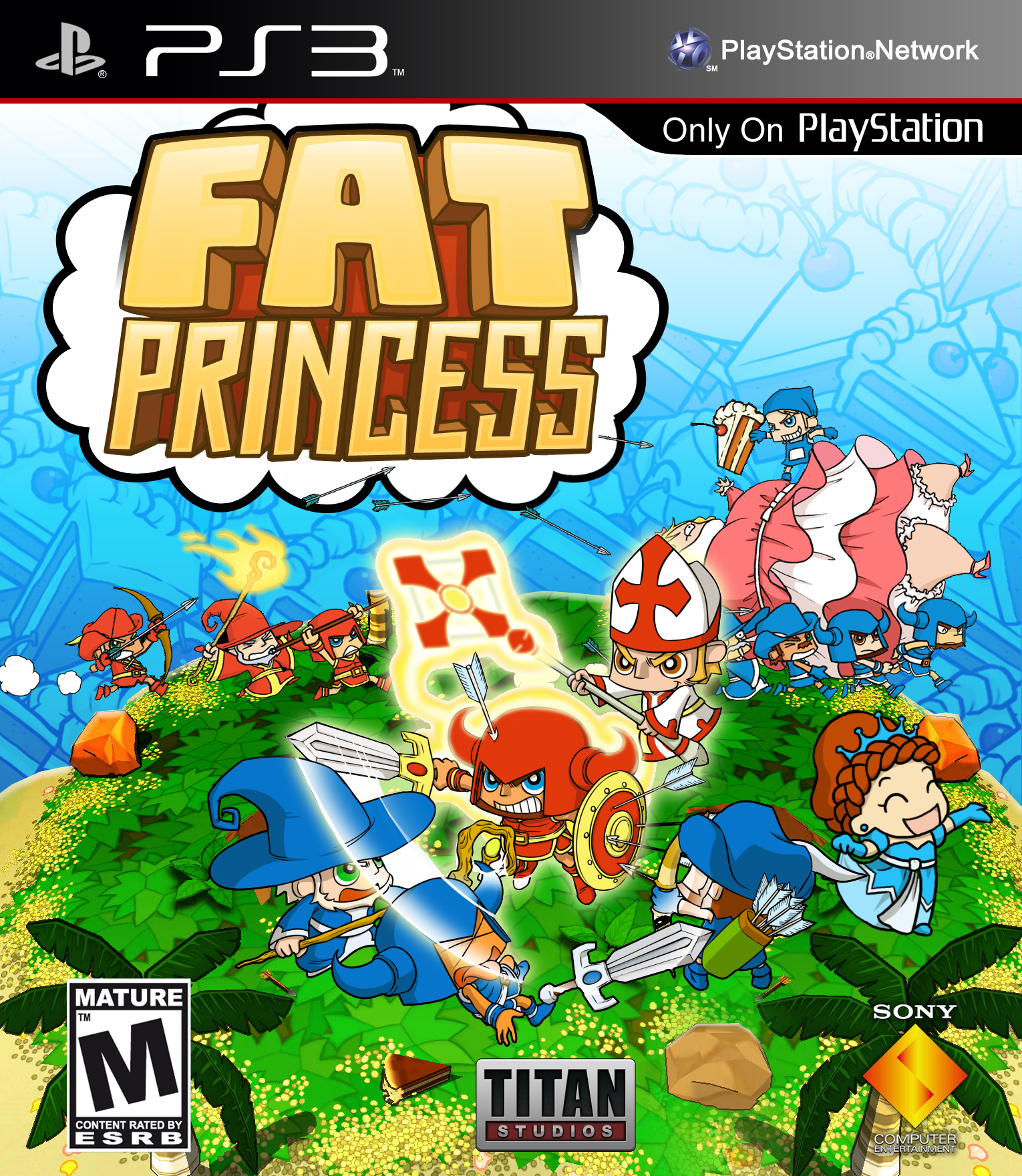 fat princess ps3 add on