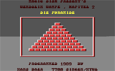 Die Pyramide - Screenshot - Game Title Image