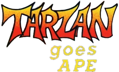 Tarzan Goes Ape  - Clear Logo Image