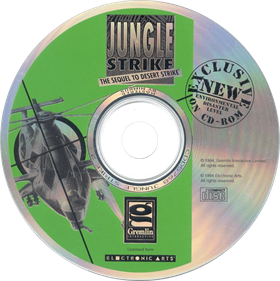 Jungle Strike: The Sequel to Desert Strike - Disc Image