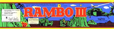 Rambo III - Arcade - Controls Information Image