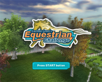 Lucinda Green's Equestrian Challenge - Screenshot - Game Title Image
