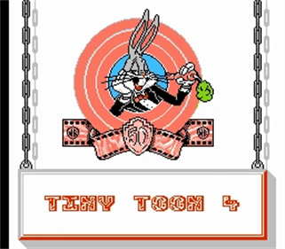 Tiny Toon 4 - Screenshot - Game Title Image