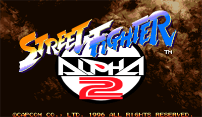 Street Fighter Alpha 2 - Screenshot - Game Title