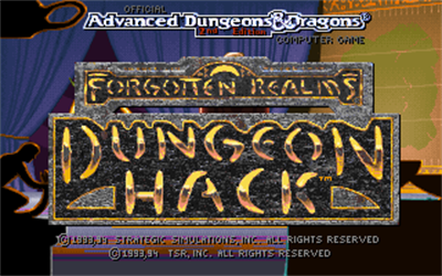Dungeon Hack - Screenshot - Game Title Image