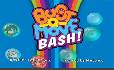 Bust-a-Move Bash! - Screenshot - Game Title Image