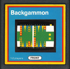 Backgammon - Cart - Front Image