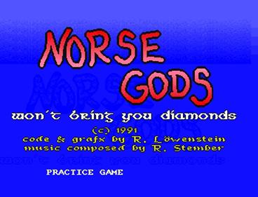 Norse Gods - Screenshot - Game Title Image