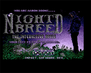Nightbreed: The Interactive Movie - Screenshot - Game Title Image