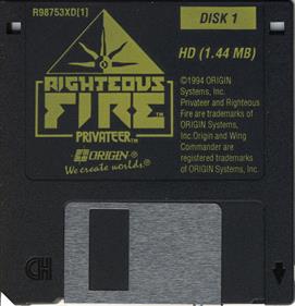 Wing Commander: Privateer: Righteous Fire - Disc Image