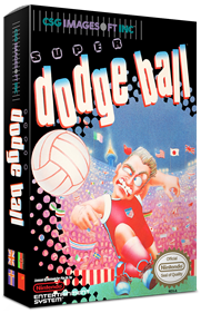 Super Dodge Ball - Box - 3D Image
