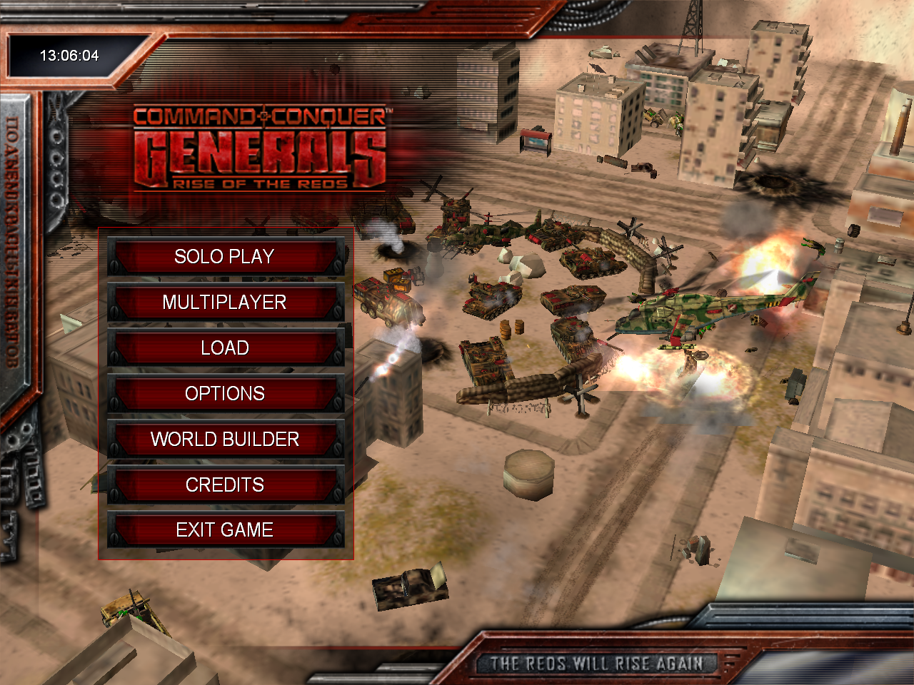 Command & Conquer Generals: Rise Of The Reds