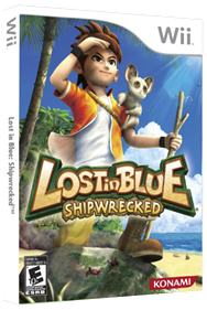 Lost in Blue: Shipwrecked - Box - 3D Image