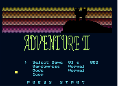 Adventure II XE - Screenshot - Game Title Image