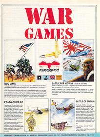 Iwo Jima - Advertisement Flyer - Front Image