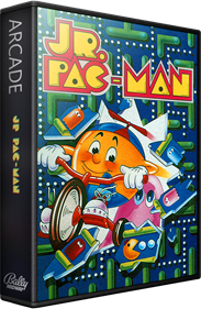 Jr. Pac-man - Box - 3D Image