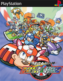 Mega Man Battle & Chase - Fanart - Box - Front Image