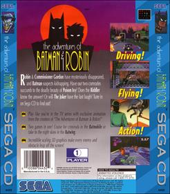 The Adventures of Batman & Robin - Box - Back - Reconstructed Image