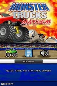 2 Game Pack!: Monster Trucks Mayhem / ATV: Thunder Ridge Riders - Screenshot - Game Title Image