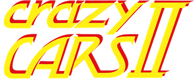 Crazy Cars II - Clear Logo Image