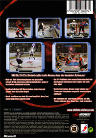 NHL Hitz 2002 - Box - Back Image