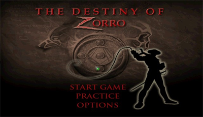 The Destiny of Zorro - Screenshot - Game Title Image