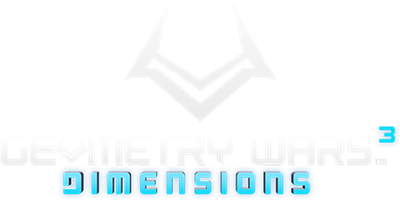 Geometry Wars 3: Dimensions - Clear Logo Image