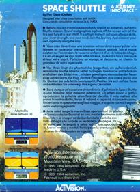 Space Shuttle: A Journey into Space - Box - Back Image