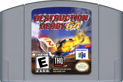 Destruction Derby 64 - Cart - Front Image