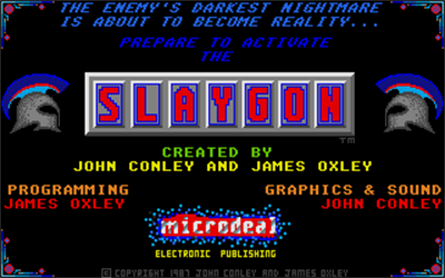 Slaygon - Screenshot - Game Title Image