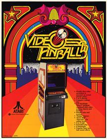Video Pinball - Advertisement Flyer - Front Image