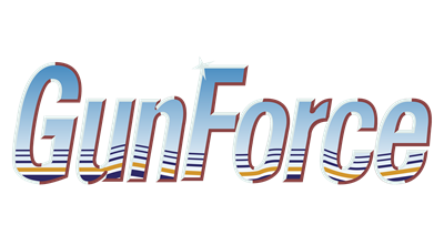 GunForce - Clear Logo Image