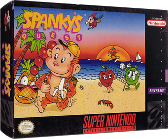 Spanky's Quest - Box - 3D Image