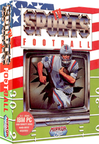 TV Sports: Football - Box - 3D Image
