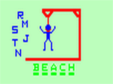 Videocart-18: Hangman - Screenshot - Gameplay Image