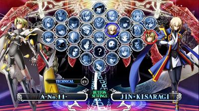 BlazBlue: Chrono Phantasma Extend - Screenshot - Game Select Image