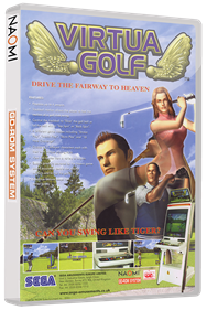 Virtua Golf - Box - 3D Image