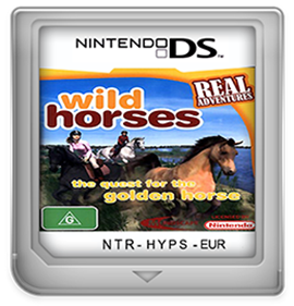 Real Adventures: Wild Horses: The Quest for the Golden Horse - Fanart - Cart - Front Image