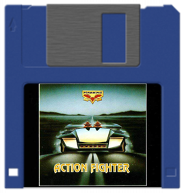 Action Fighter - Fanart - Disc
