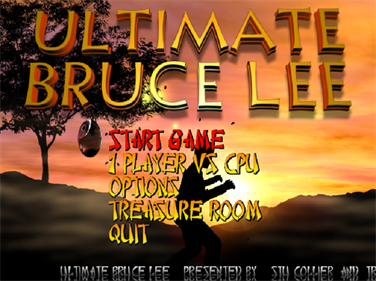 Ultimate Bruce Lee - Screenshot - Game Title Image