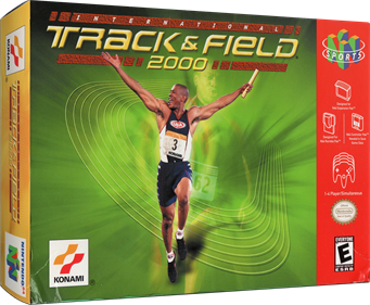 International Track & Field 2000 - Box - 3D Image