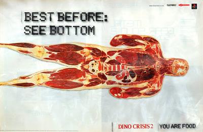 Dino Crisis 2 - Advertisement Flyer - Front Image