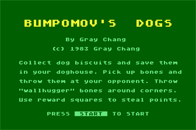 Bumpomov's Dogs - Screenshot - Game Title Image