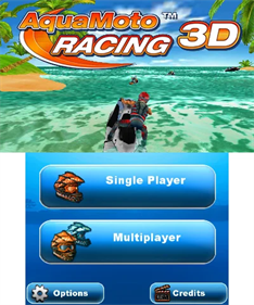 Aqua Moto Racing 3D - Screenshot - Game Title Image