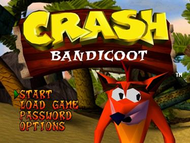 Crash Bandicoot - Screenshot - Game Title Image