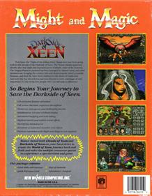 Might and Magic: Darkside of Xeen - Box - Back Image
