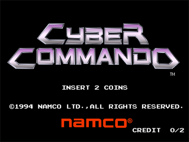 Cyber Commando - Screenshot - Game Title Image