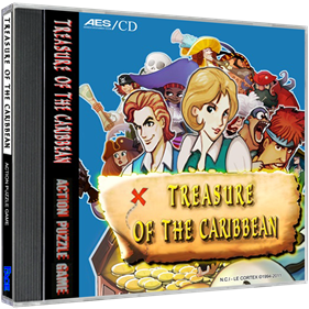 Treasure of the Caribbean - Box - 3D Image