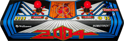 Robotron: 2084 - Arcade - Control Panel Image
