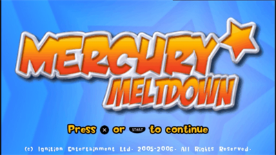 Mercury Meltdown - Screenshot - Game Title Image